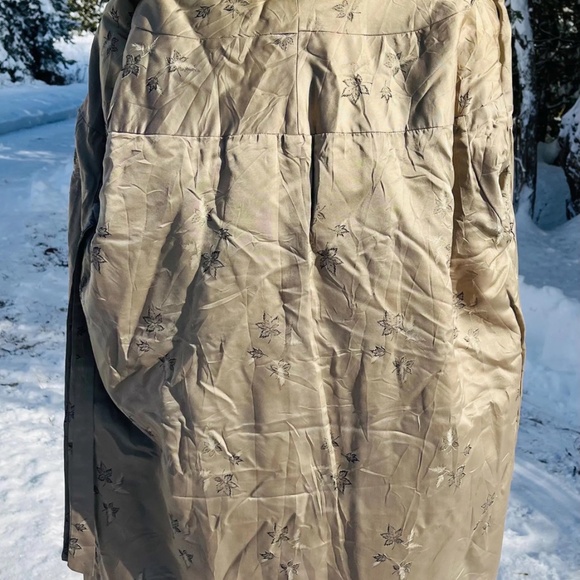 Vintage 1950’s Style Silver/ Beige Mink Fur Coat, Fur Coat - Picture 3 of 6